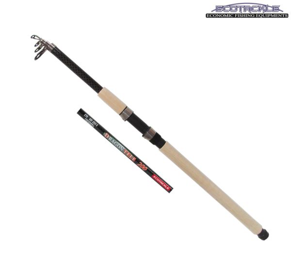 Ecotackle Dragon Tele 100-200G Mix Karbon Teleskopik Olta Kamışı 350 CM