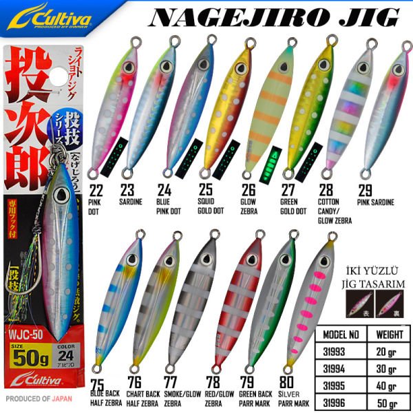 Cultiva 31994 Nagejiro  Jig 30g