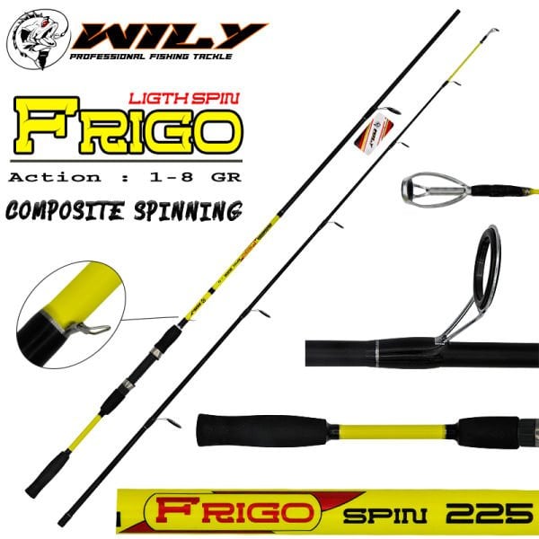 Wily Frigo Light Spin Kamış 210 cm 1-8 gr