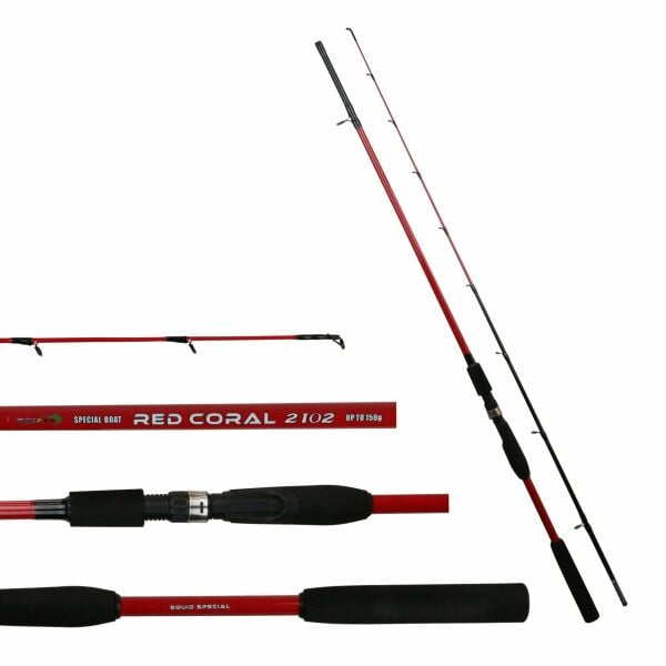 Red Coral 2 Parça Bot Tekne Kamışı 150G 210 cm