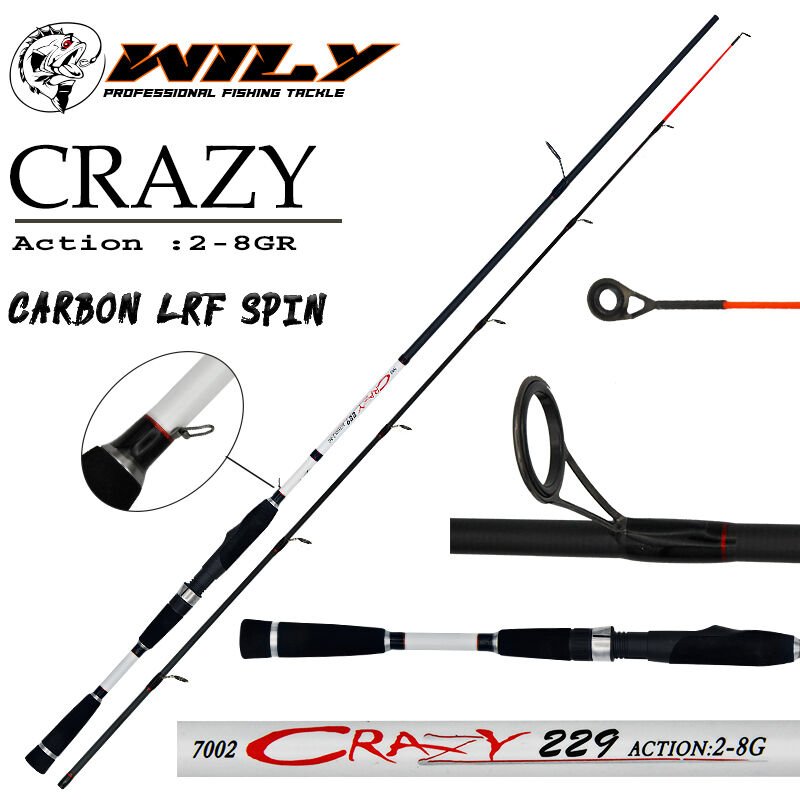 Wily Crazy 229 cm Lrf Kamışı 2-8 gr