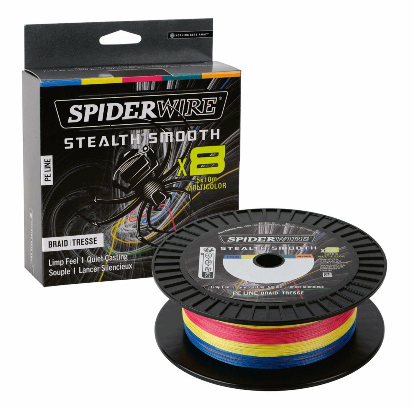 SpiderWire Stealth Smooth x8 300 m Multicolour Örgü İp