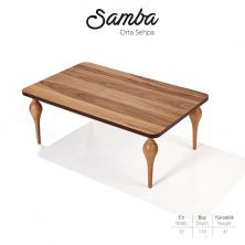 Samba Ceviz Orta Sehpa