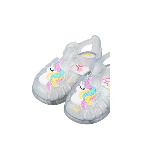 IGOR Tobby Gloss Unicornio Kız Cırtlı Deniz Ayakkabısı  S10309