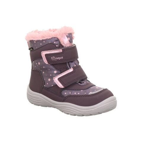 SUPERFIT Crystal Orta Genişlik Gore-Tex Kız Çocuk Cırtlı Kar Botu 1-009091-2 (31-35)