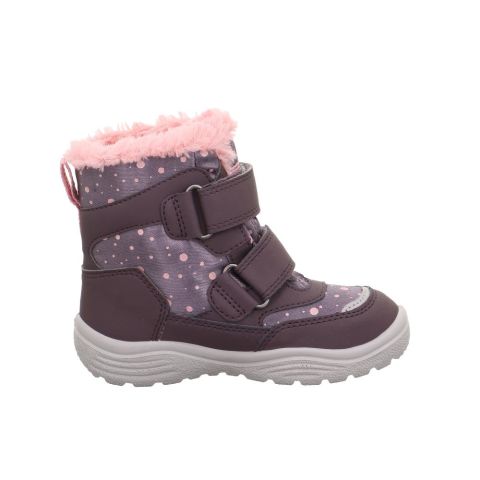 SUPERFIT Crystal Orta Genişlik Gore-Tex Kız Çocuk Cırtlı Kar Botu 1-009091-2 (31-35)