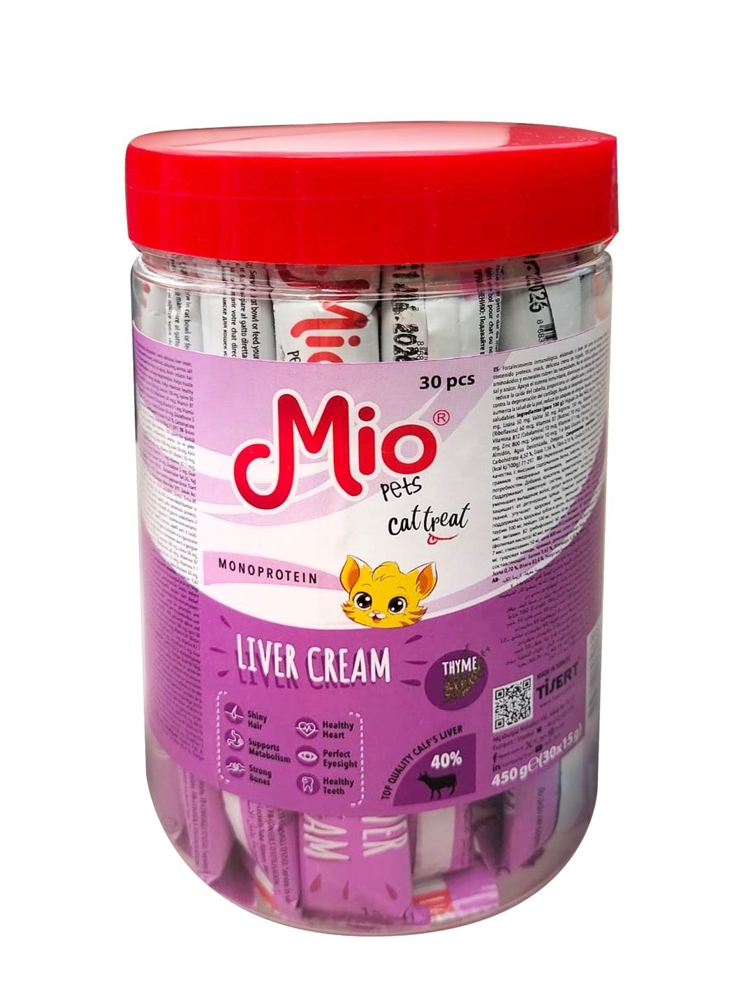 Mio Kedi Ödül Krema - Ciğerli 15 G X 30