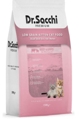 Dr.Sacchi Premium Düşük Tahıllı Yavru Kedi Maması 1,5 Kg
