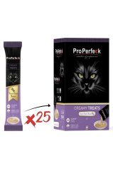 Pro Perfeck Krema Orman Meyveli Sıvı Kedi Ödülü 15 Gr X 25 Adet