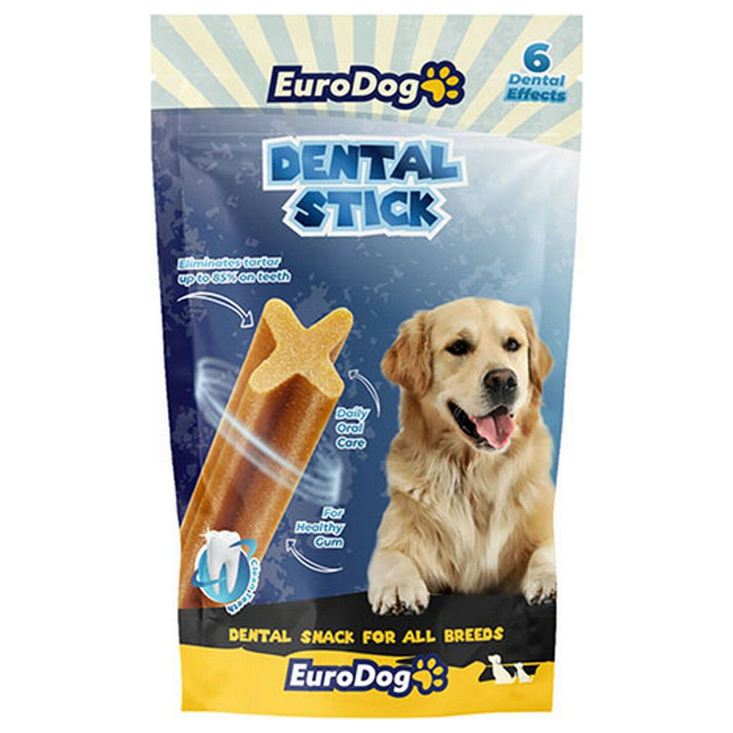Eurodog Dental Stick Kuzu Etli 100 gr