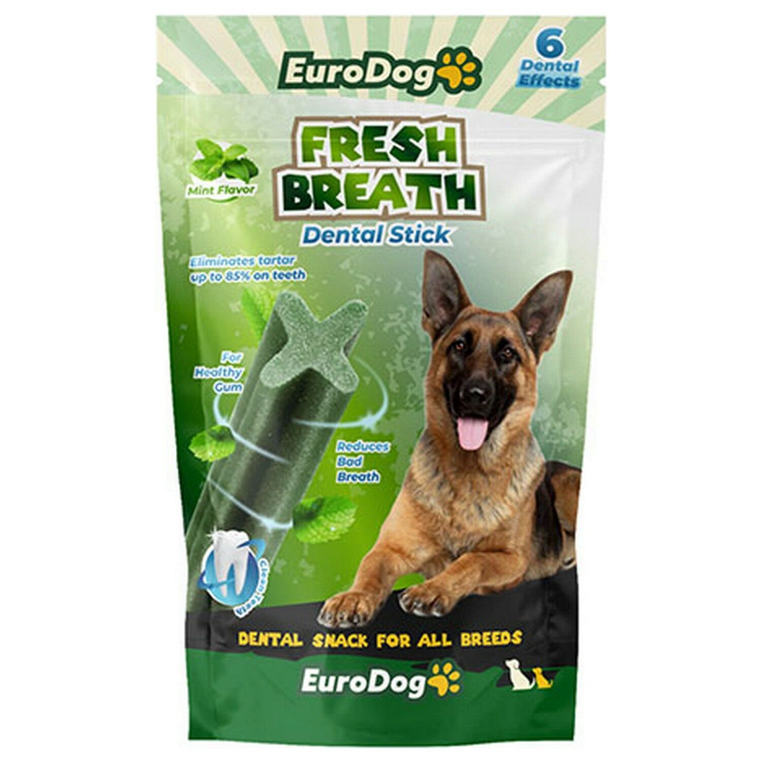Eurodog Fresh Breath Naneli 100 Gr