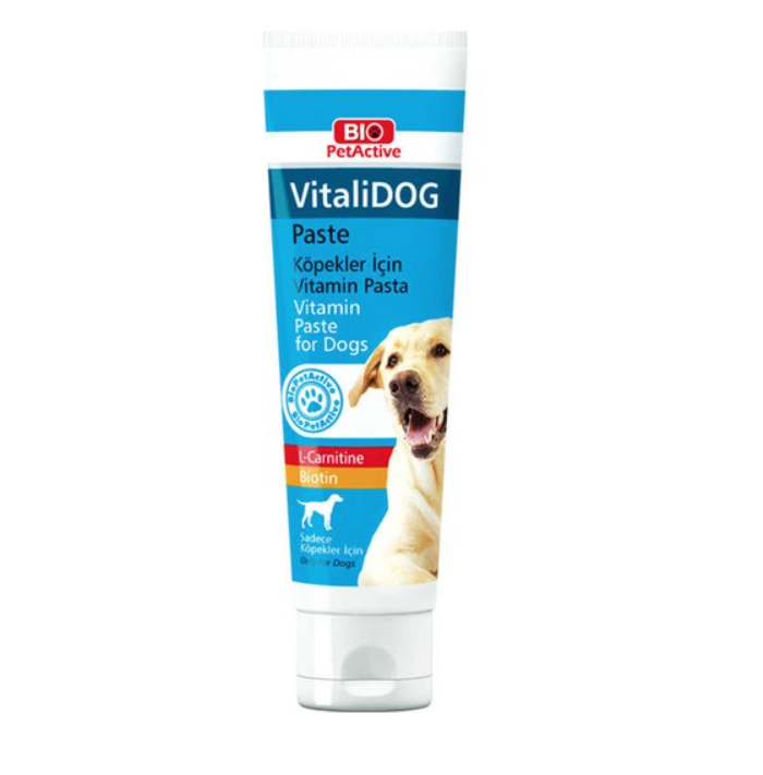 Bio PetActive Vitalidog Paste Köpekler için Vitamin 100 ml