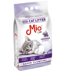 Mio Lavanta Kalın Bentonit Kedi Kumu 10 Lt