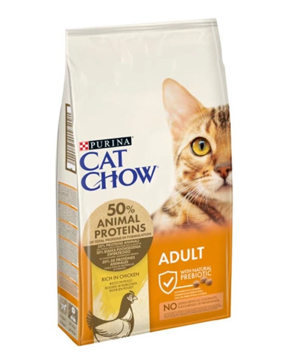 CAT CHOW Adult Tavuklu Yetişkin Kedi Maması 15 kg