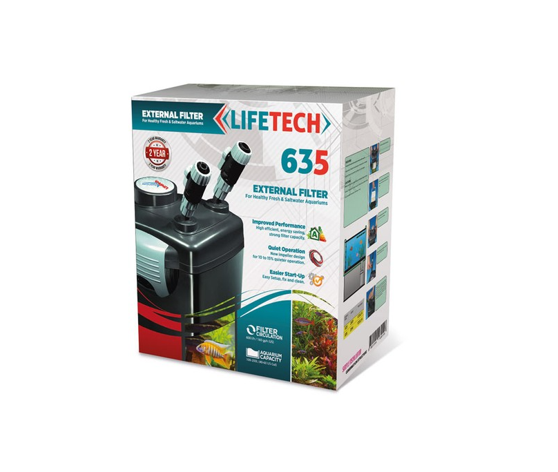 LifeTech 635 Dış Filtre 600L/H