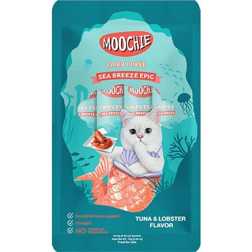 Moochie Sıvı Kedi Ödülü Ton-Istakoz 5X15 GR