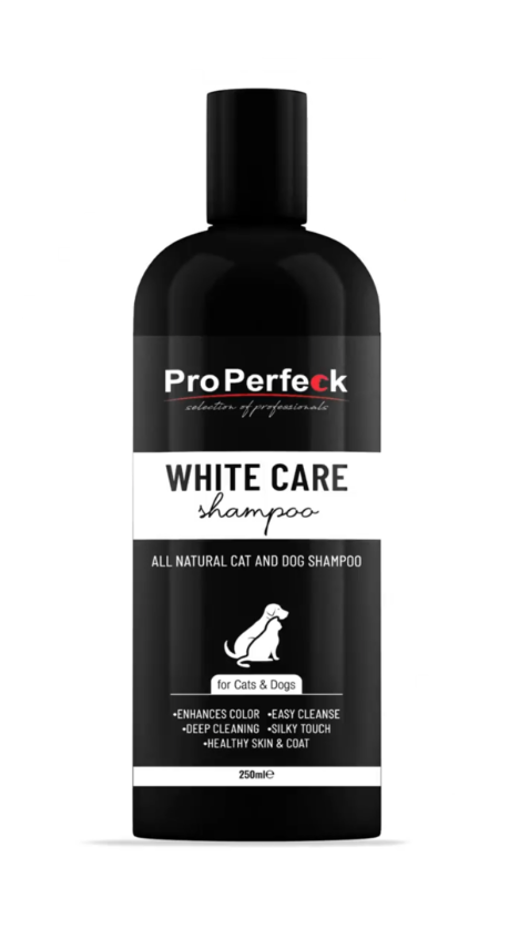 Pro Perfeck White Care Beyaz Tüylü Kedi ve Köpek Şampuanı 250 Ml