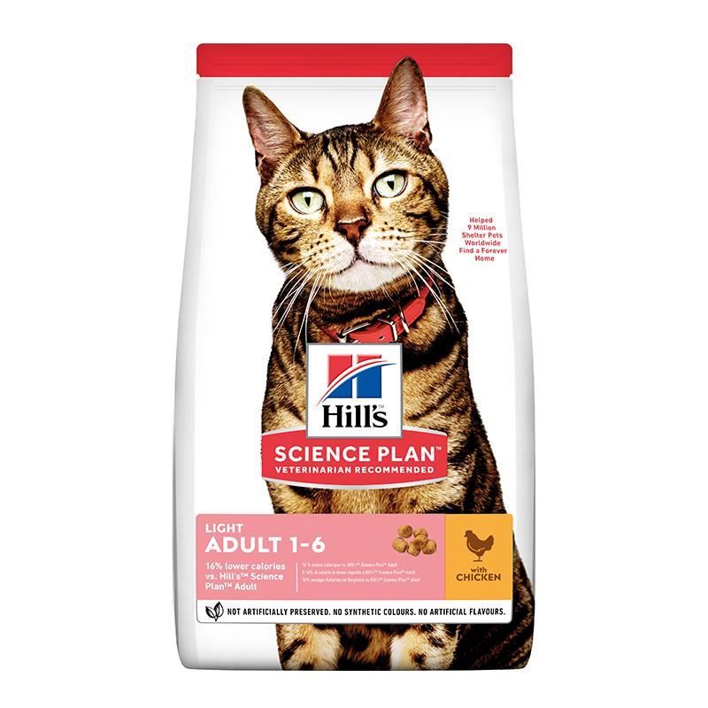 Hills Light Tavuk Etli Yetişkin Kedi Maması 1,5 Kg