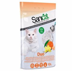 Sanicat Duo Narenciye Kokulu Doğal Kedi Kumu 10L