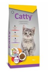 CATTY YAVRU KEDİ MAMASI TAVUKLU 1 KG