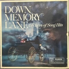 Down Memory Lane 65 Years Of Songs Hits Açılmamış Jelatininde 10 LP Box Set Plak