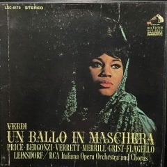 Verdi Un Ballo In Maschera 3 LP Box Set Plak