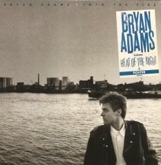 Bryan Adams Heat Of The Night LP Plak