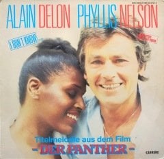 Alain Delon Phyllis Nelson Maxi Single LP Plak