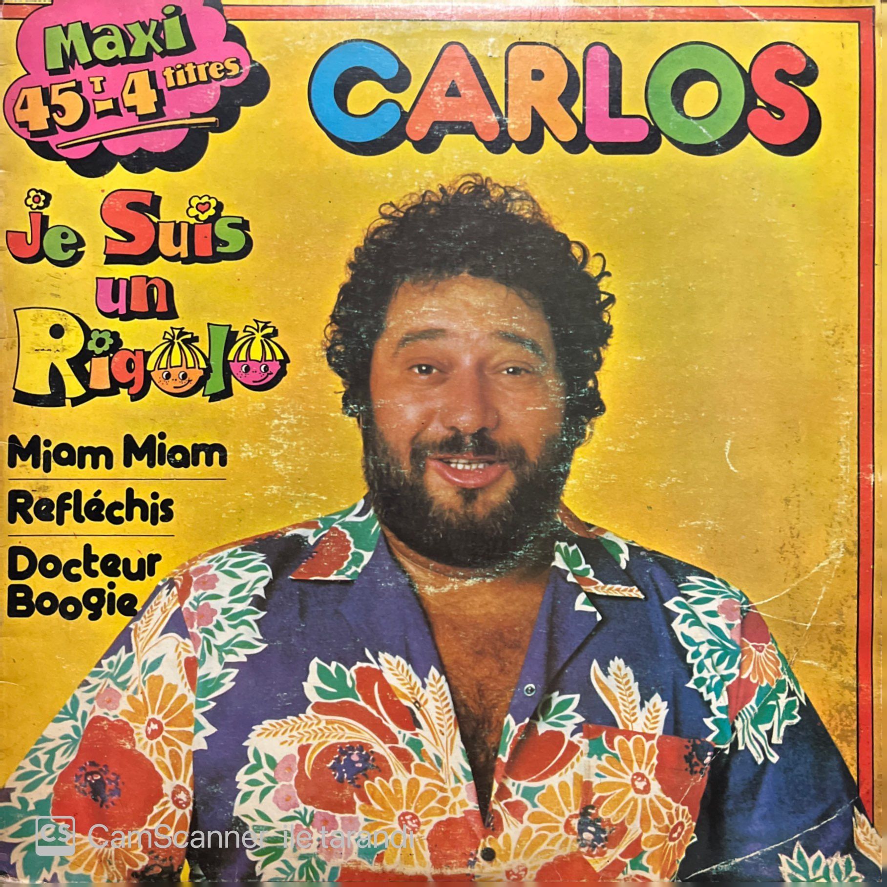 Carlos Je Suis Un Rigolo LP Plak