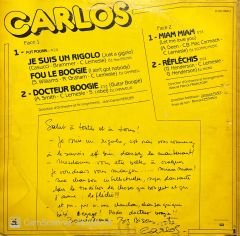 Carlos Je Suis Un Rigolo LP Plak