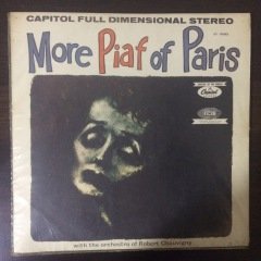 Edith Piaf More Piaf Of Paris LP Plak