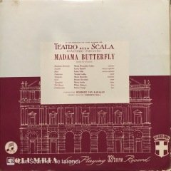 Giacomo Puccini Madama Butterfly 3 Plak LP Klasik Plak