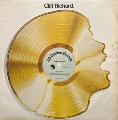 Cliff Richard 40 Golden Greats Double LP Plak