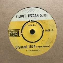 Yılkut Tezcan Beşlisi Oryantal 1974 45lik Plak