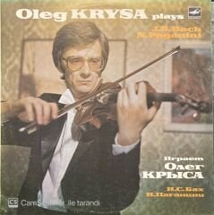 Oleg Krysa Plays J.S. Bach N. Paganini LP Plak