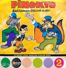 Çocuk Masalları Pinokyo 45lik Plak