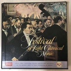 Festival Of Light Classical Music 12 LP Klasik Box Set Plak