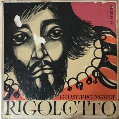 Giuseppe Verdi Rigoletto 2 LP Klasik Box Set Plak