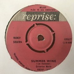 Nancy Sinatra Summer Wine 45lik Plak