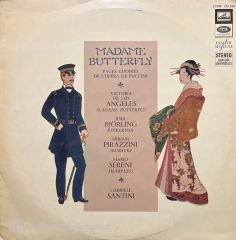 Giacomo Puccini Madame Butterfly LP Plak