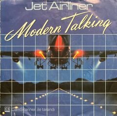 Modern Talking Jet Airliner 45lik Plak