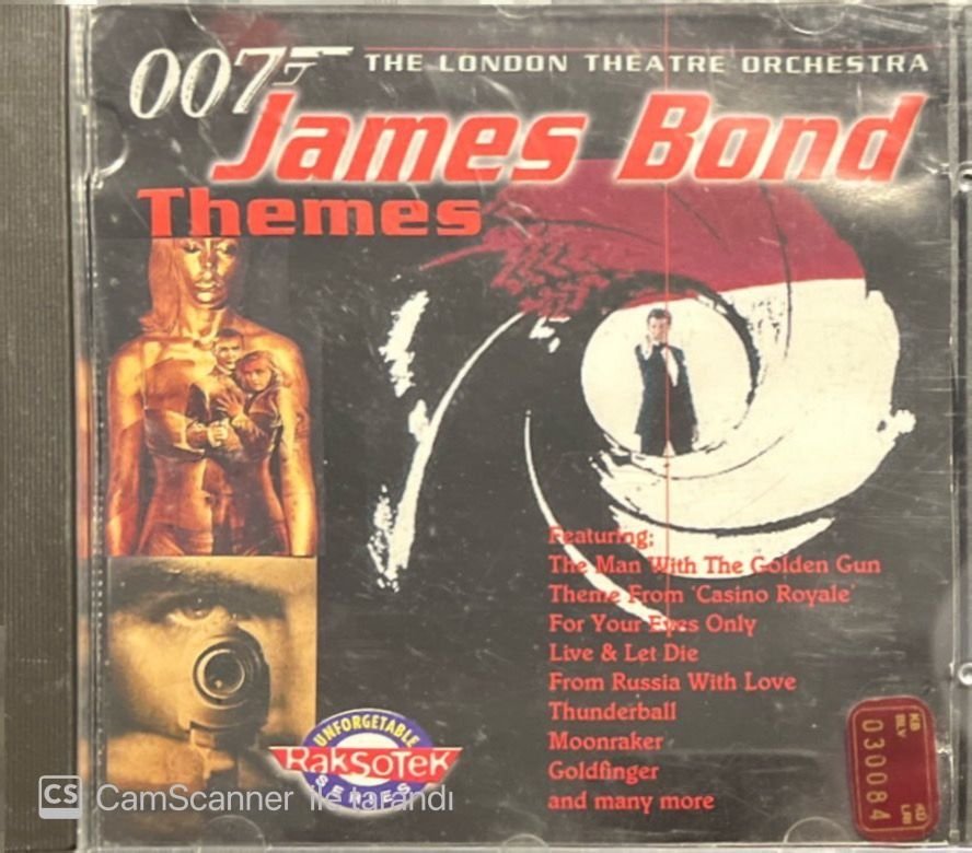 007 James Bond Themes Unoffical Soundtrack CD