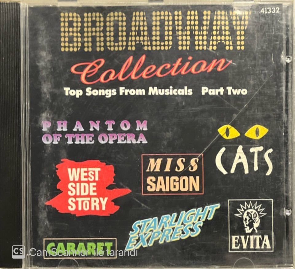 Broadway Collection Soundtrack CD