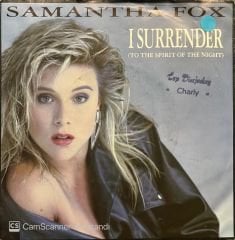 Samantha Fox I Surrender 45lik Plak