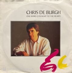 Chris De Burgh One Word 45lik Plak