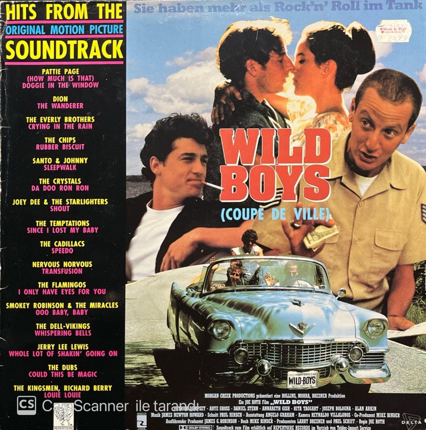 Wild Boys Coupe De Ville Soundtrack LP Plak