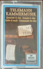 Telemann Kammermusik Kaset