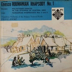 Franz Andre Enesco Roumanian Rhapsody No.1 LP Plak