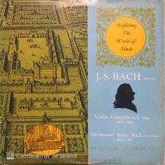 J. S. Bach Violin Concerto LP Klasik Plak
