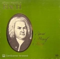 Johann Sebastian Bach Great Men Of Music 4 LP Klasik Box Set Plak